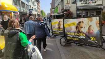 DyBill GmbH: Werbefahrr&auml;der von DYBILL: Wie Shoppingcenter ihr Marketing und ihre Aktionstage aufs n&auml;chste Level heben