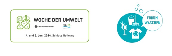 Koordinationsbüro FORUM WASCHEN beim IKW e.V. (Industrieverband Körperpflege- und Waschmittel): FORUM WASCHEN bei der Woche der Umwelt in Berlin / Bundespräsident und DBU laden zur Innovationsschau ein