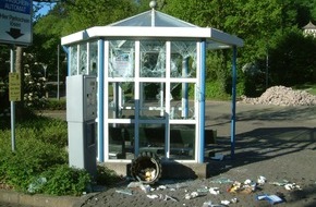 Polizeiinspektion Hameln-Pyrmont/Holzminden: POL-HOL: Vandalismus in Bodenwerder - Große Straße: Glaspavillion erheblich beschädigt - Polizei sucht Zeugen dieser Sachbeschädigung -