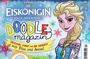 Egmont Ehapa Media GmbH: Das Disney Doodle Magazin für kleine Künstler: Kreativer Malspaß mit Disney