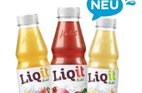 Rivella AG: Rivella lanciert LIQIT: die fruchtig leichte Erfrischung