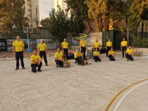 @fire-Rettungsteam kehrt von Einsatz in Beirut zurück