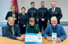 Polizeiakademie Niedersachsen: POL-AK NI: Studierende der Polizeiakademie Niedersachsen übergeben 15.000 Euro für gemeinnützige Zwecke