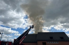 Polizeidirektion Wittlich: POL-PDWIL: Brand eines Einfamilienhauses