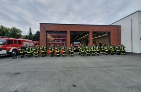Feuerwehr Iserlohn: FW-MK: Truppmannausbildung 2021, Stufe A