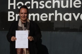 Hochschule Bremerhaven: Insa Mannott erhält Promotions-Förderpreis der Ulrich Florin Stiftung