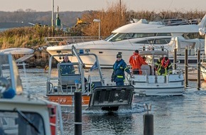 THW Landesverband Hamburg, Mecklenburg-Vorpommern, Schleswig-Holstein: THW-HH MV SH: Nach Bootskenterung - Großeinsatz auf der Flensburger Förde