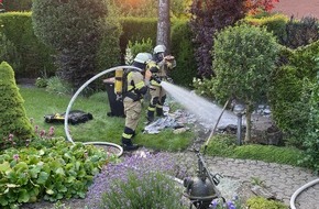 Feuerwehr Xanten: FW Xanten: Mehrere Brandeinsätze am Wochenende