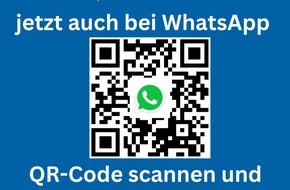 Kreispolizeibehörde Rhein-Kreis Neuss: POL-NE: Jetzt neu: Die Polizei im Rhein-Kreis Neuss hat jetzt einen WhatsApp-Kanal