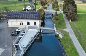 St.Gallisch-Appenzellische Kraftwerke AG: Medienmitteilung: SAK Kraftwerk Montlingen: Ökologische Sanierung abgeschlossen