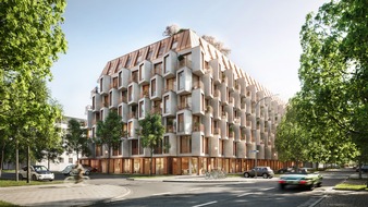 Bauwerk Capital GmbH & Co. KG: Architektur für die Zukunft: Bauwerk und UNStudio präsentieren neues Münchner Wohnbauprojekt Van B