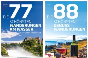 Wandermagazin SCHWEIZ: Die Erfolgsgeschichte geht weiter / Wieder zwei neue Wanderbücher aus dem Rothus Verlag