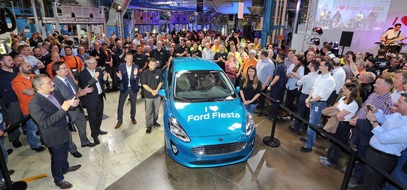 Produktionsstart des erfolgreichen Kleinwagen-Klassikers: Neuer Ford Fiesta läuft in Köln vom Band (FOTO)