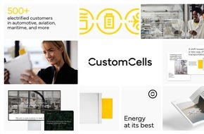 CUSTOMCELLS®: Energy at its best: Deutscher Batteriepionier CustomCells stellt neuen Markenauftritt vor