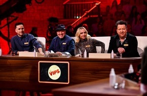 SAT.1: Janin Ullmann, Sebastian Krumbiegel, Axel Prahl und Özcan Cosar beweisen Köpfchen - in "LUKE! Die Schule und ich" am Freitag um 20:15 Uhr in SAT.1