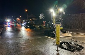 Feuerwehr Sprockh&ouml;vel: FW-EN: Wasserrohrbruch unter der Bochumer Stra&szlig;e