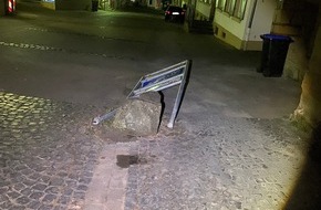 Polizeidirektion Kaiserslautern: POL-PDKL: Unfall unter Alkoholeinfluss