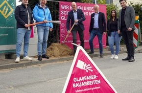 Deutsche Telekom AG: Telekom startet Glasfaserausbau in Halle (Westf.) Mitte