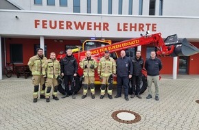 Freiwillige Feuerwehr Lehrte: FW Lehrte: Vorerst letzte Aktualisierung zur Hochwasserlage im Stadtgebiet Lehrte Stand 28.12.2023 - 19:00 Uhr
