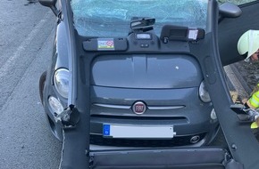 Feuerwehr Hattingen: FW-EN: Verkehrsunfall mit vier Verletzten