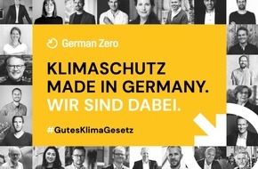 GermanZero e.V.: Klimaschutz Made in Germany: Unternehmer und Klimaschützer fordern konsequente Gesetzgebung / GermanZero gemeinsam mit über 30 Unternehmen für Klimaneutralität