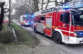 Feuerwehr Dinslaken: FW Dinslaken: Renovierungsarbeiten lösen Heimrauchmelder aus