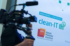 HPI Hasso-Plattner-Institut: Hasso-Plattner-Institut lädt zur  clean-IT Konferenz am 25. und 26. Oktober