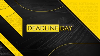 Sky Deutschland: "Deadline Day - das Original": die letzten Stunden des Transferfensters in der Bundesliga am Donnerstag auf Sky Sport News HD