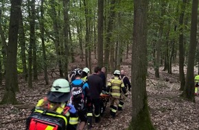 Feuerwehr Herdecke: FW-EN: Brandmeldealarm im Kraftwerk - Verletzten Mountainbikefahrer gerettet - Bussard gerettet