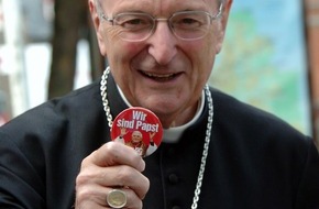 Axel Springer SE: BILD ist Medienpartner des Weltjugendtages 2005 in Köln / Kult-Schlagzeile ÂWir sind Papst" eine halbe Million Mal als Anstecker für die Teilnehmer