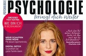 PSYCHOLOGIE bringt dich weiter: Charlotte Link: "Mein Harmoniebedürfnis hat mich immer wieder in Schwierigkeiten gebracht"