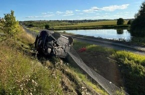 Autobahnpolizeiinspektion: API-TH: Schwerer Verkehrsunfall auf der A9 bei Dittersdorf - Rettungshubschrauber im Einsatz
