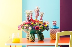 Blumenbüro: Farbenreichtum sorgt für gute Laune / Alles auf Frühling: Die Farbkraft der Gerbera