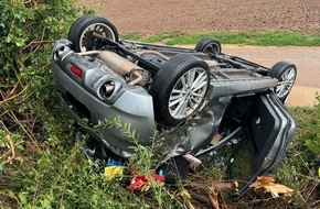 Polizeidirektion Landau: POL-PDLD: BAB65/Deidesheim - Unfall durch Aquaplaning