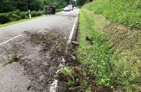 Polizeidirektion Landau: POL-PDLD: Verkehrsunfall mit zwei Verletzten