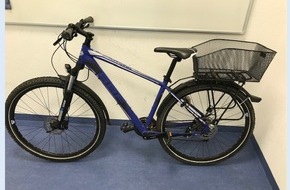 Polizeipräsidium Mannheim: POL-MA: Mannheim-Friedrichsfeld: Fahrrad sichergestellt - Eigentümer/in gesucht