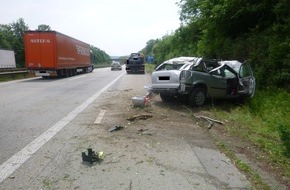 Verkehrsdirektion Mainz: POL-VDMZ: BAB61 - Schwerer Verkehrsunfall mit Verletzten