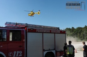 Feuerwehr Iserlohn: FW-MK: Verkehrsunfall auf der Autobahn 46