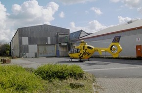 Feuerwehr Herdecke: FW-EN: Rettungshubschrauber als Notarztzubringer - Einsatz im Veilchenweg