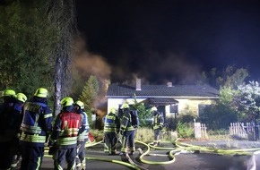 Kreisfeuerwehrverband Segeberg: FW-SE: Ausgedehnter Kellerbrand in Einfamilienhaus