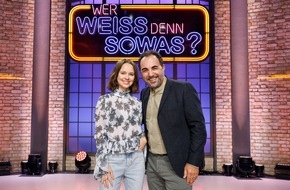 ARD Das Erste: Ahoi "WaPo Elbe": Adnan Maral und Barbara Prakopenka bei "Wer weiß denn sowas?" / Das Wissensquiz vom 2. bis 6. Dezember 2024, um 18:00 Uhr im Ersten