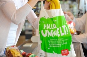 REWE Markt GmbH: REWE verzichtet zukünftig auf Verkauf von Plastiktüten