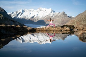1. Mountain Glow Festival in der Schweiz  - Yoga in atemberaubender Bergkulisse