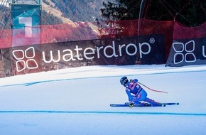 Waterdrop Microdrink GmbH: Drink More Water: waterdrop® bleibt offizieller Wassersponsor des Hahnenkamm-Rennens 2023