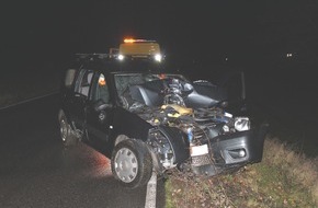 Polizeidirektion Kaiserslautern: POL-PDKL: Wild ausgewichen