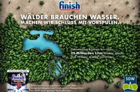 Reckitt Deutschland: Finish spart Wasser: Zum Weltwassertag erweitert die Marke ihr Engagement für einen bewussten Umgang mit der Ressource Wasser