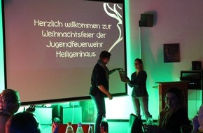 Feuerwehr Heiligenhaus: FW-Heiligenhaus: Jahresabschlussfeier der Jugendfeuerwehr (Meldung 24/2019)