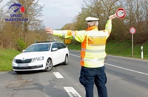 Polizeipräsidium Osthessen: POL-OH: Roadpol - Speedmarathon 2023 / Bilanz für Hessen und Osthessen