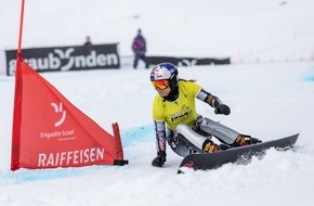 Panta Rhei PR AG: Medienmitteilung: Wiege des Snowboardings - FIS Snowboard Alpin Weltcup in Scuol
