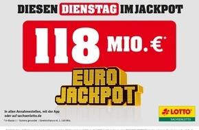 Sächsische Lotto-GmbH: 183.332 Euro für einen Eurojackpot-Spieler in Mittelsachsen